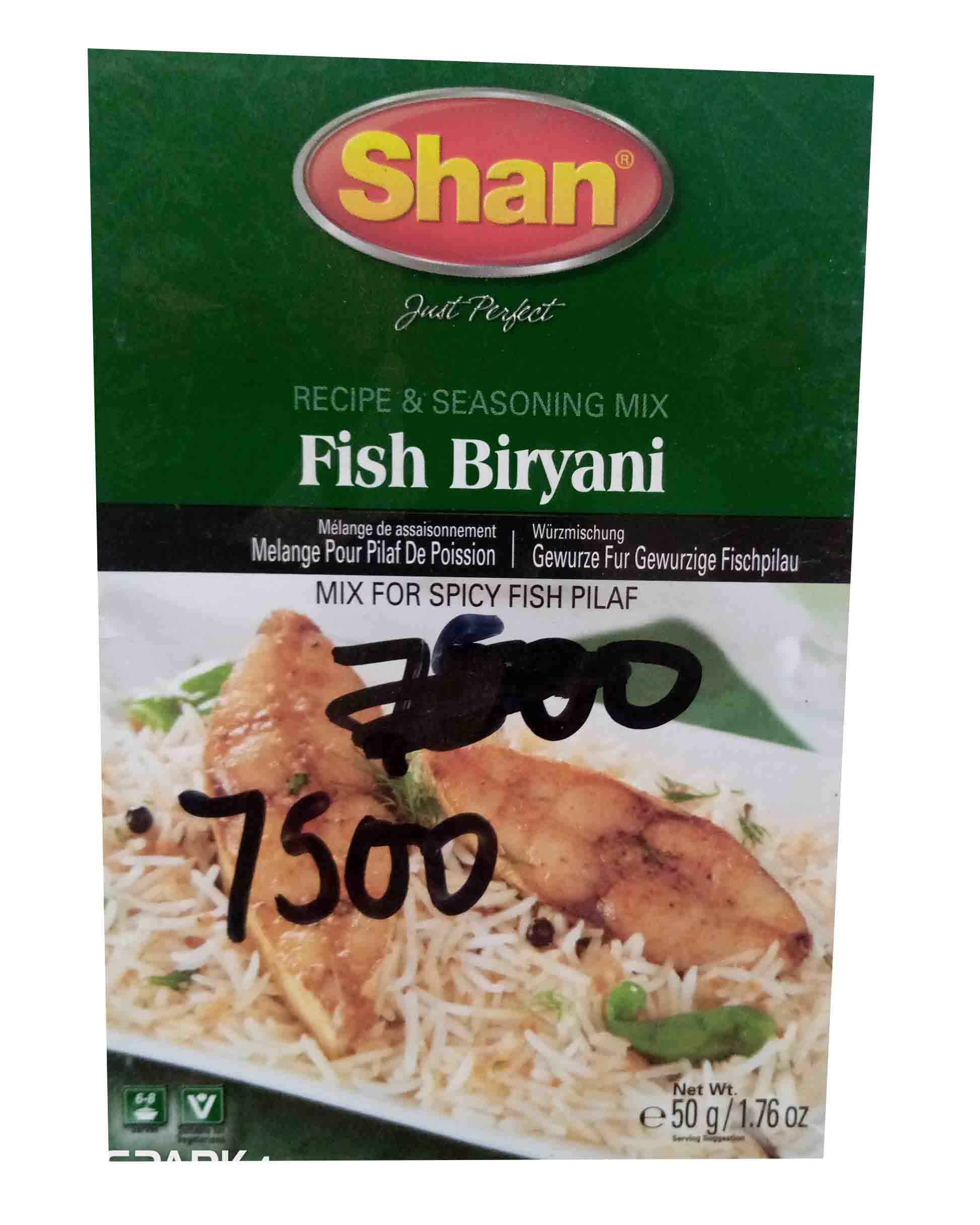 Fish biryani