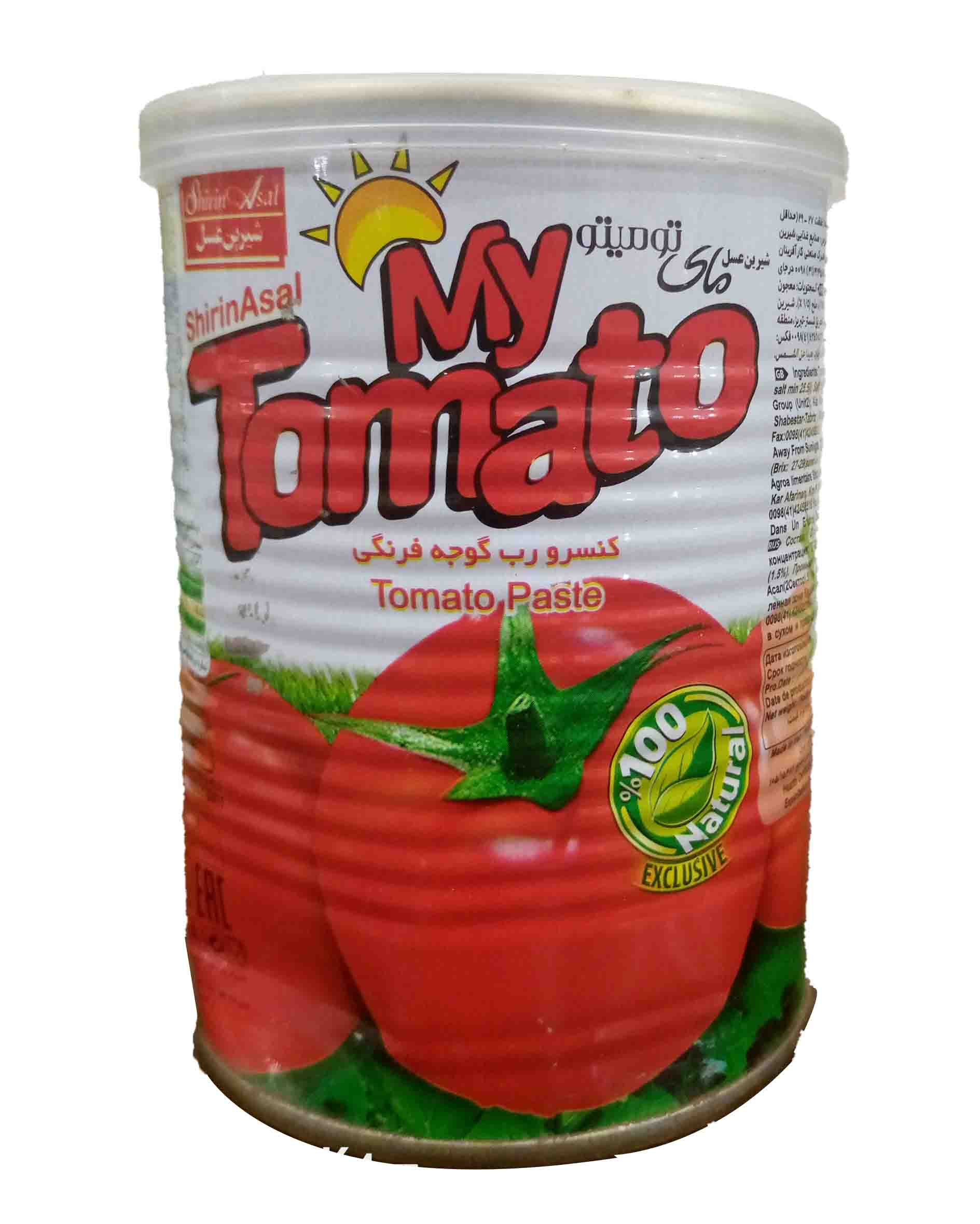 My tomato tomato paste