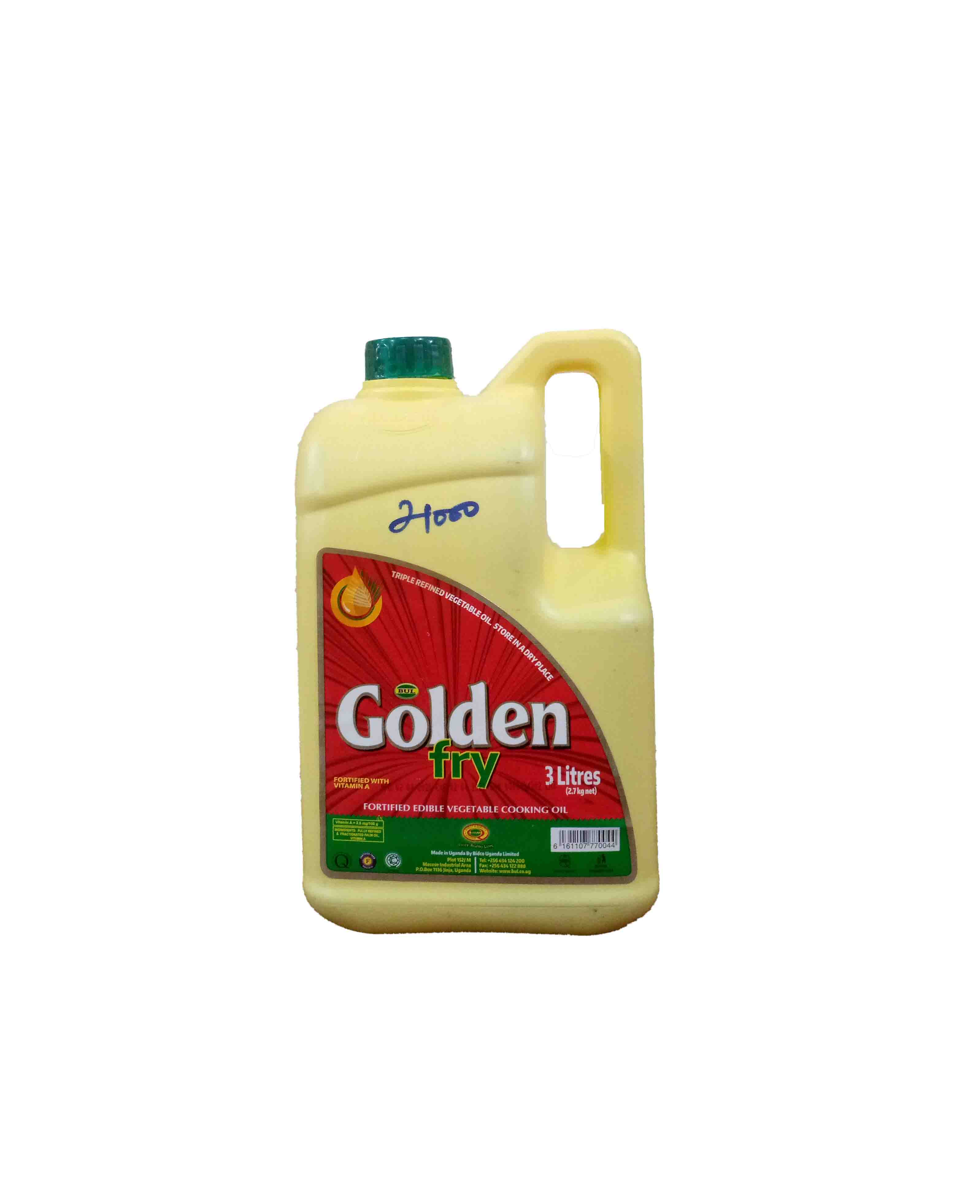 Golden fry fortified edible cooking oil