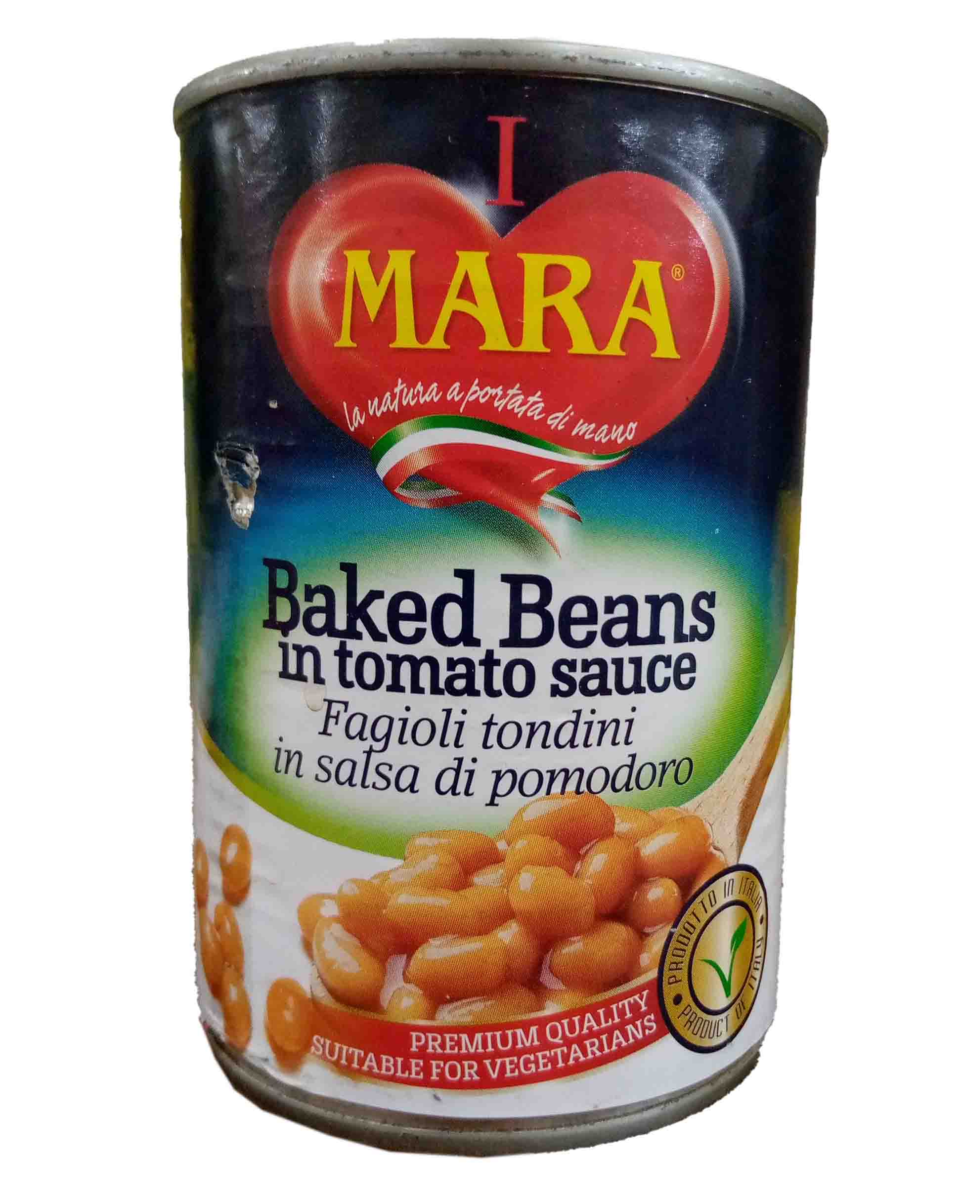 Mara baked beans in tomatoe sauce
