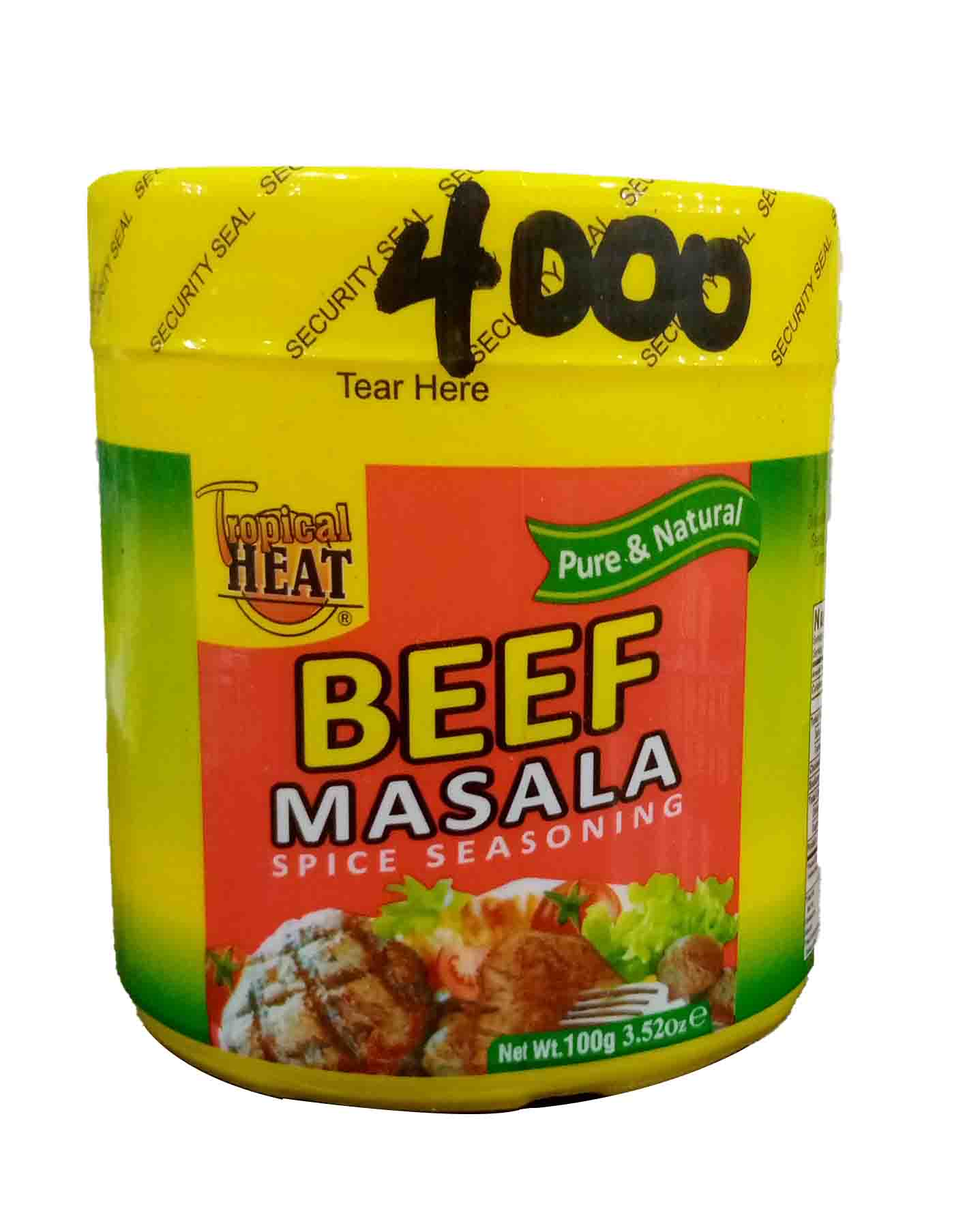 Tropical heat pure ground beef masala