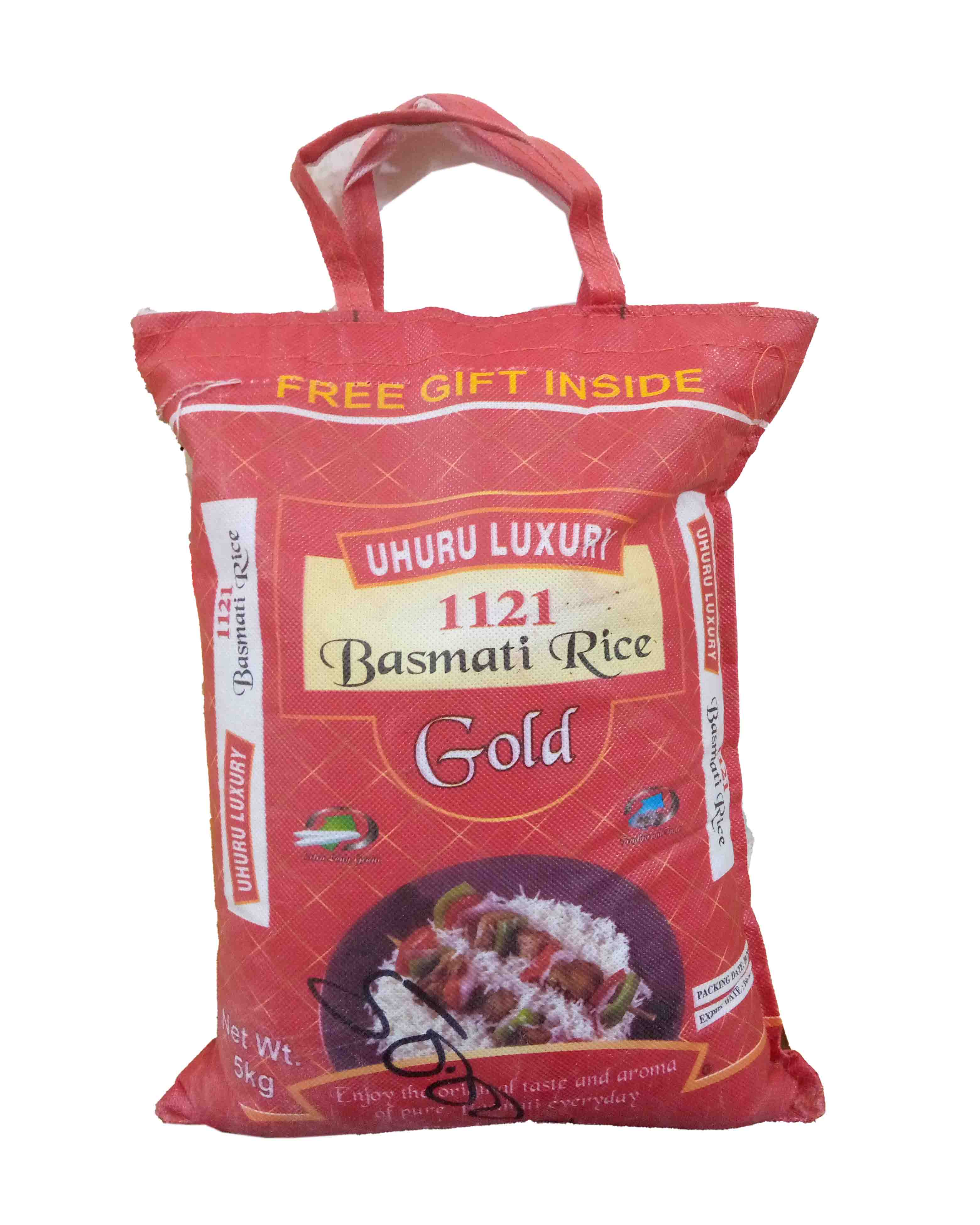 Uhuru Luxury Basmati Rice Gold