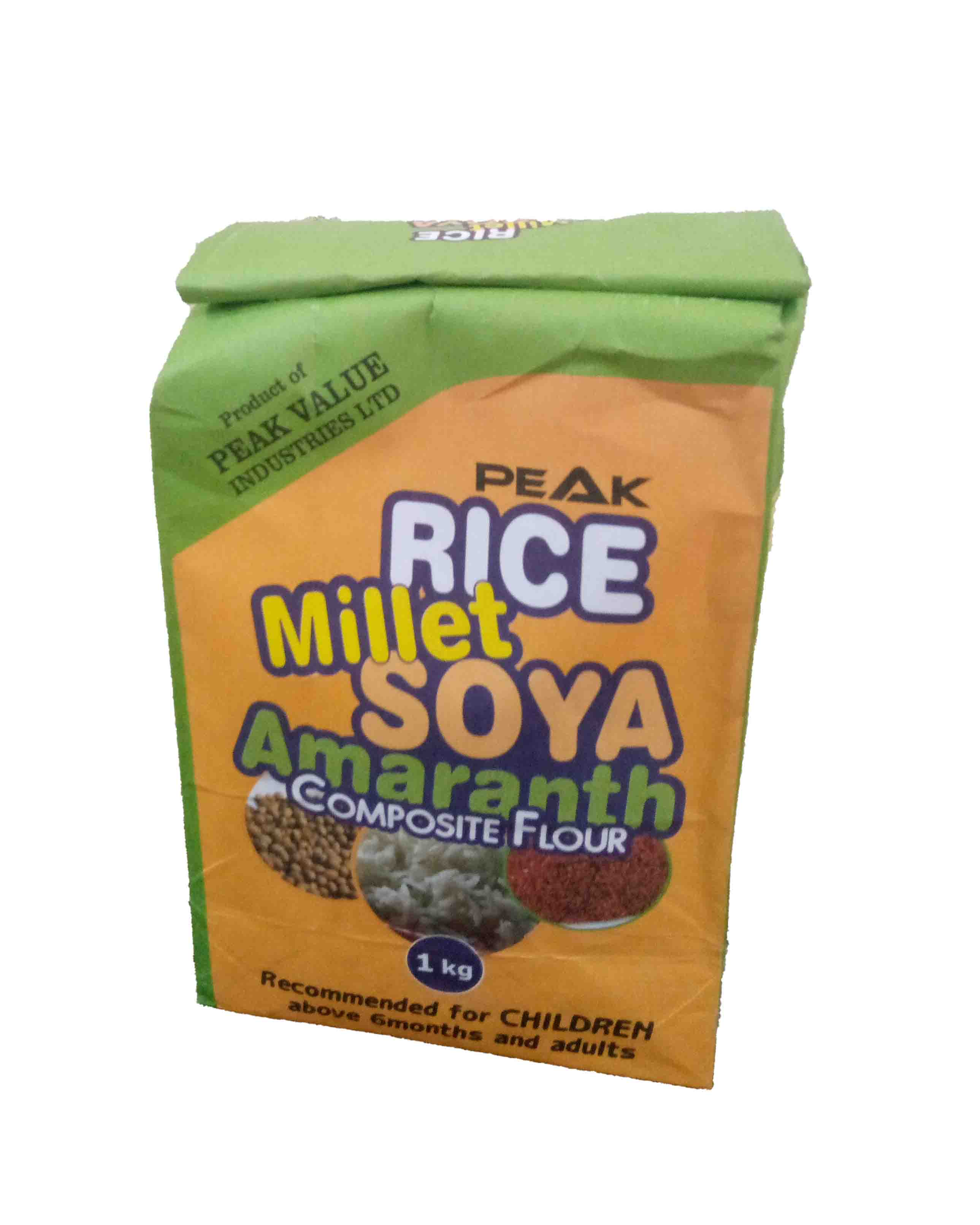 Peak rice millet soya amaranth composite